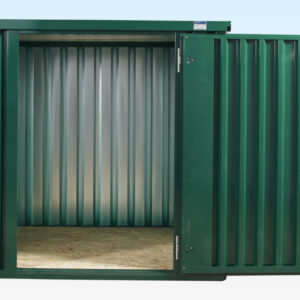 Flat Packed Metal Storage Container (Powder Coated)